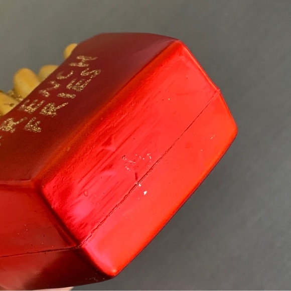 Christmas Box of French Fries Christmas Ornament Plastic 3.5" - Picture 4 of 5